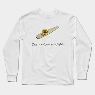 ceci n'est pas une pipe Long Sleeve T-Shirt